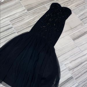 Gorgeous All black Prom Dress MERMAID
